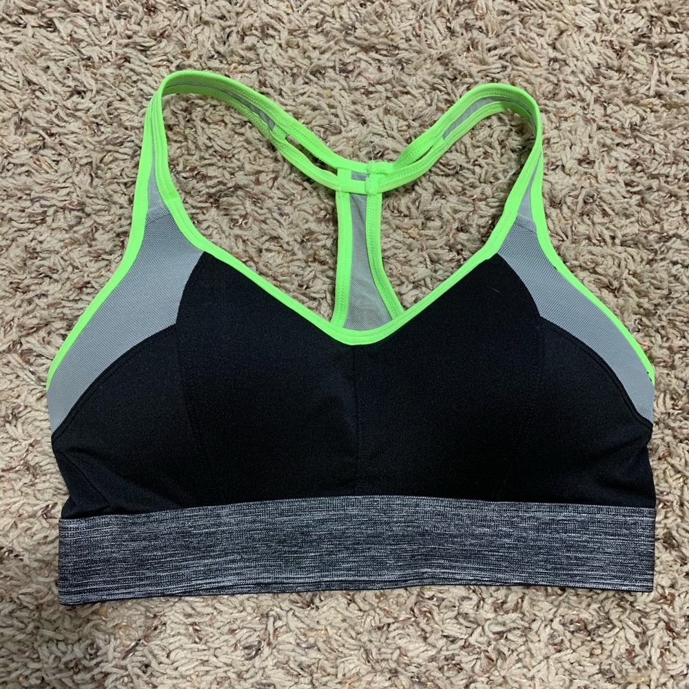 Lightly padded sports bra